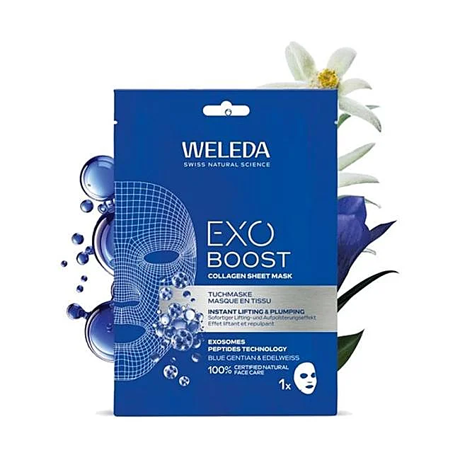 Weleda EXO Boost Colágeno Mascarilla Redensificante.