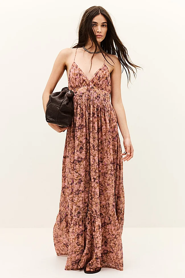 Vestido estampado de Ba&sh. (295 euros)