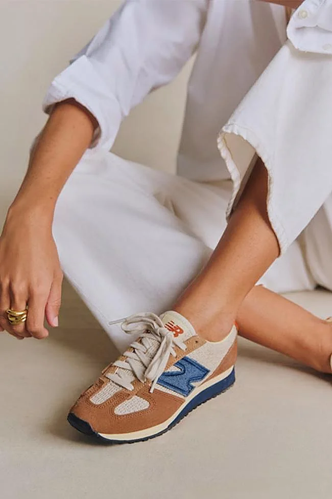 Zapatillas de la colaboración de New Balance y Sézane.