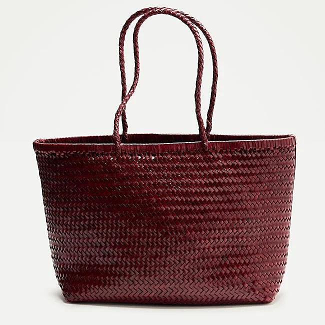 Bolso burdeos de Tintoretto, 130 euros.