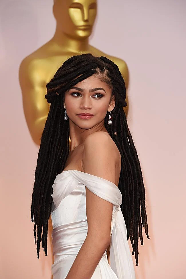 Zendaya en los premios Oscar 2015