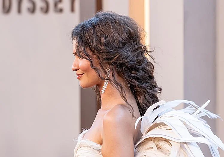 Zendaya en la premier de La Odisea
