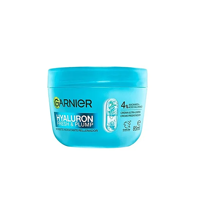 Hyaluron Fresh & Plump Sorbete Hidratante de Garnier.