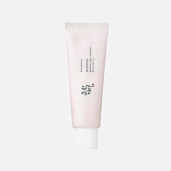 Protector solar Relief Sun: Rice + Probiotics SPF 50+ PA++++ de Beauty of Joseon