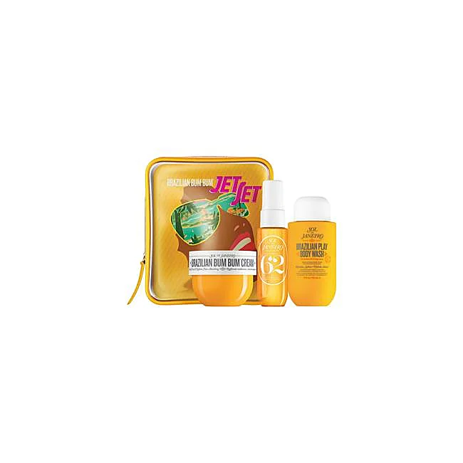 Set de viaje de productos corporales Bum Bum Jet Sol de Janeiro