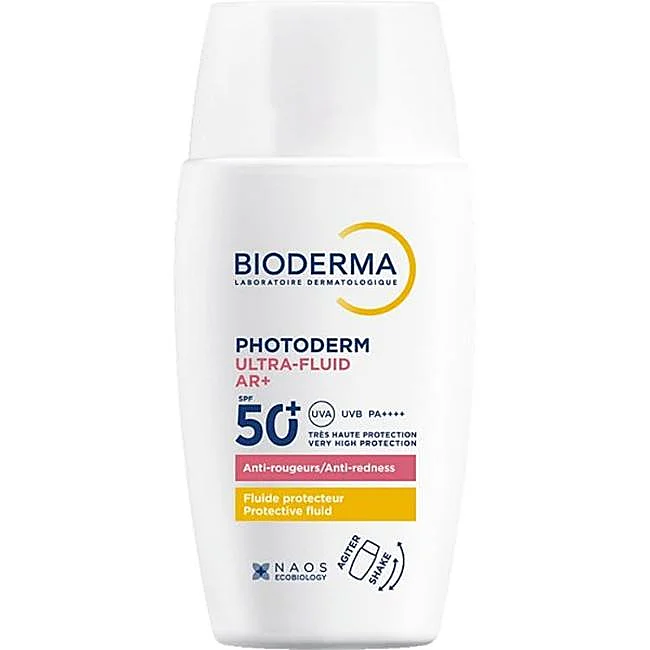 Photoderm Ultra-Fluid AR+ SPF50+ de Bioderma.