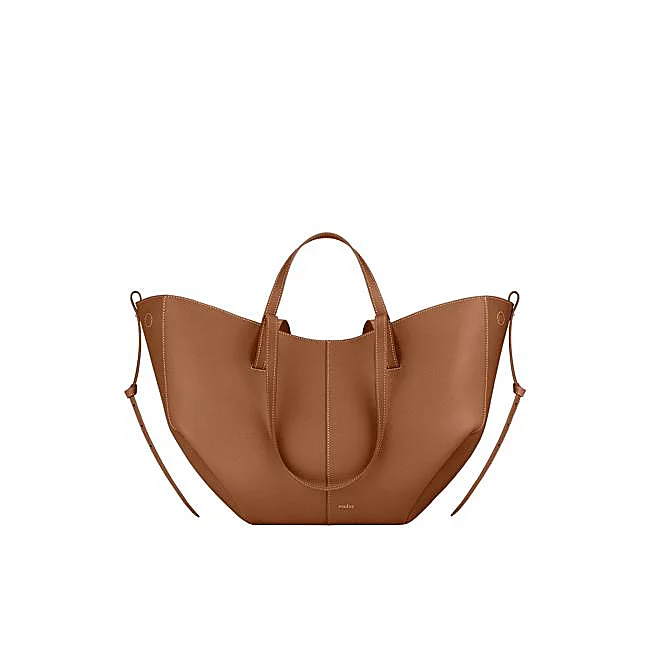 Bolso Cyme en color marrón de Polône.