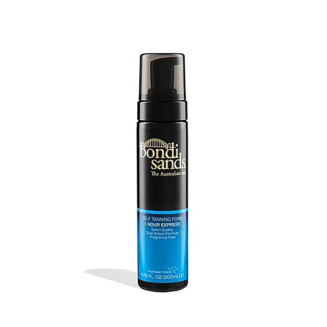 1H Express Self-Tanning Foam by Bondi Sands.