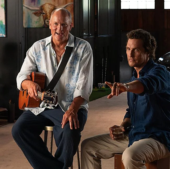 Woody Harrelson and Matthew McConaughey in a still from Brothers.