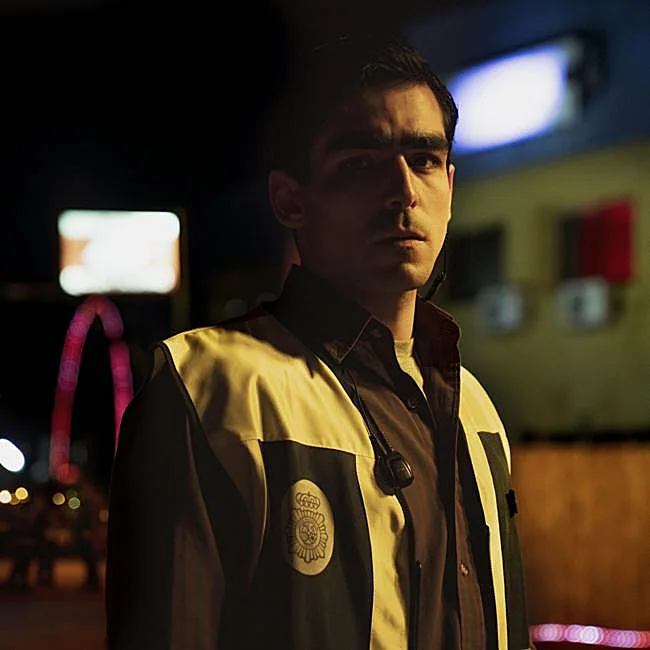 Omar Ayuso in a still from the Spanish series The Castle.
