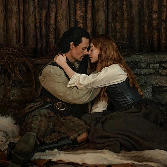 Brian Fraser and Harriet Slater, two of the protagonists of Outlander: Blood of My Blood.