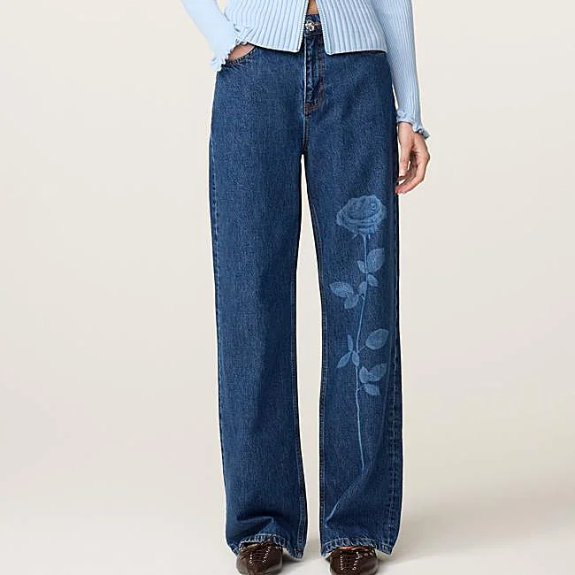 Pantalones bordados de Fabienne Chapot, 155 euros.