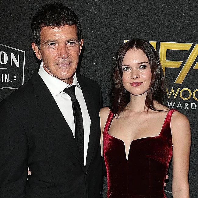 Antonio Banderas, junto a su hija Stella del Carmen.