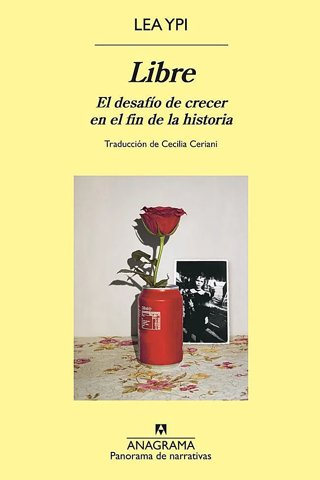 Portada de Libre, la novela de Lea Ypi recomendada en el club de lectura de Dua Lipa.