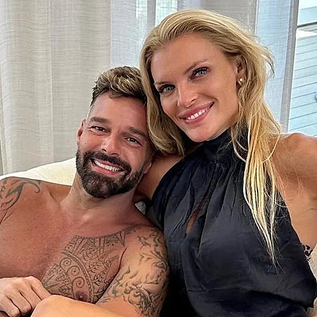 Ricky Martin y Esther Cañadas, en Marbella.