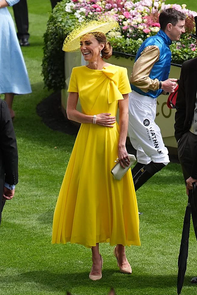 Kate Middleton at Ascot.