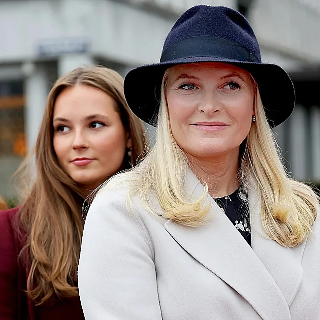 The new queen consort Mette-Marit of Norway.