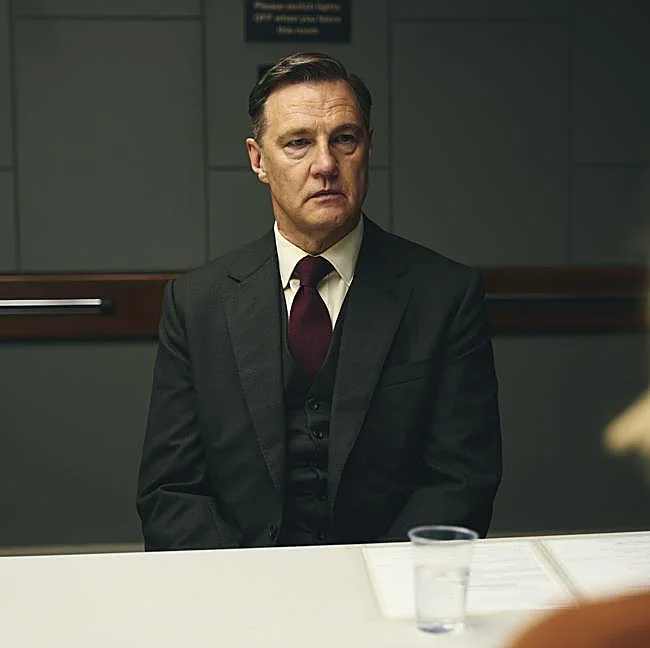 David Morrissey in a still from the British miniseries Gone.