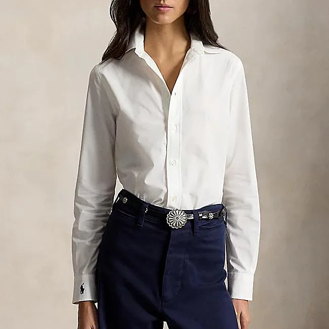 Camisa blanca de Ralph Lauren, 175 euros.