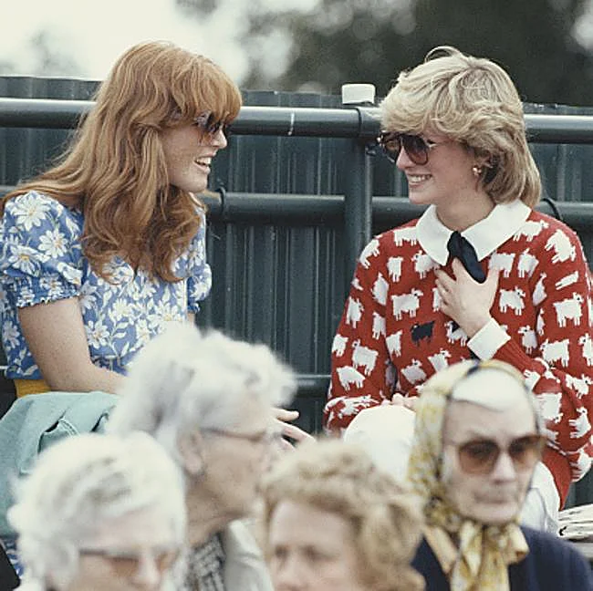 Diana de Gales y Sarah Ferguson, en una imagen de archivo
