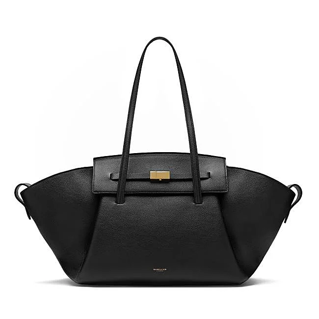 Bolso The Brooklyn en color negro de DeMellier.