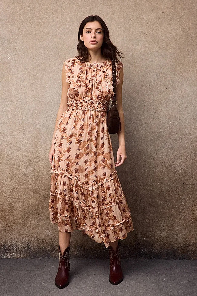 Vestido estampado de Slowlove (89,99 euros)