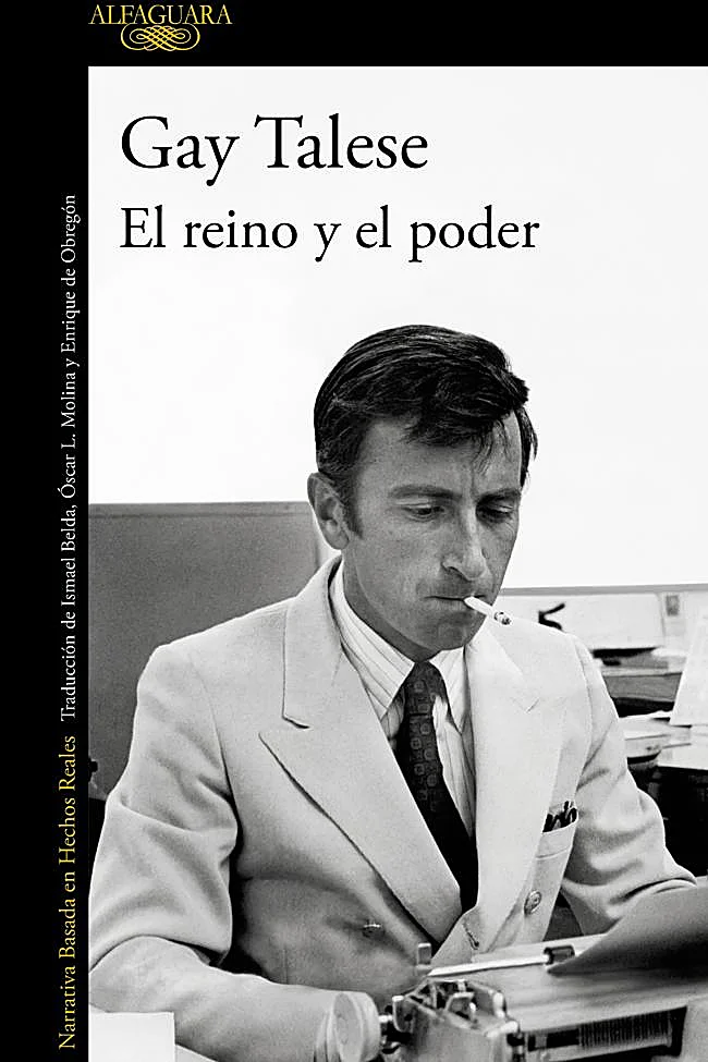 Portada de El reino y el poder, el libro de Gay Talese sobre The New York Times.