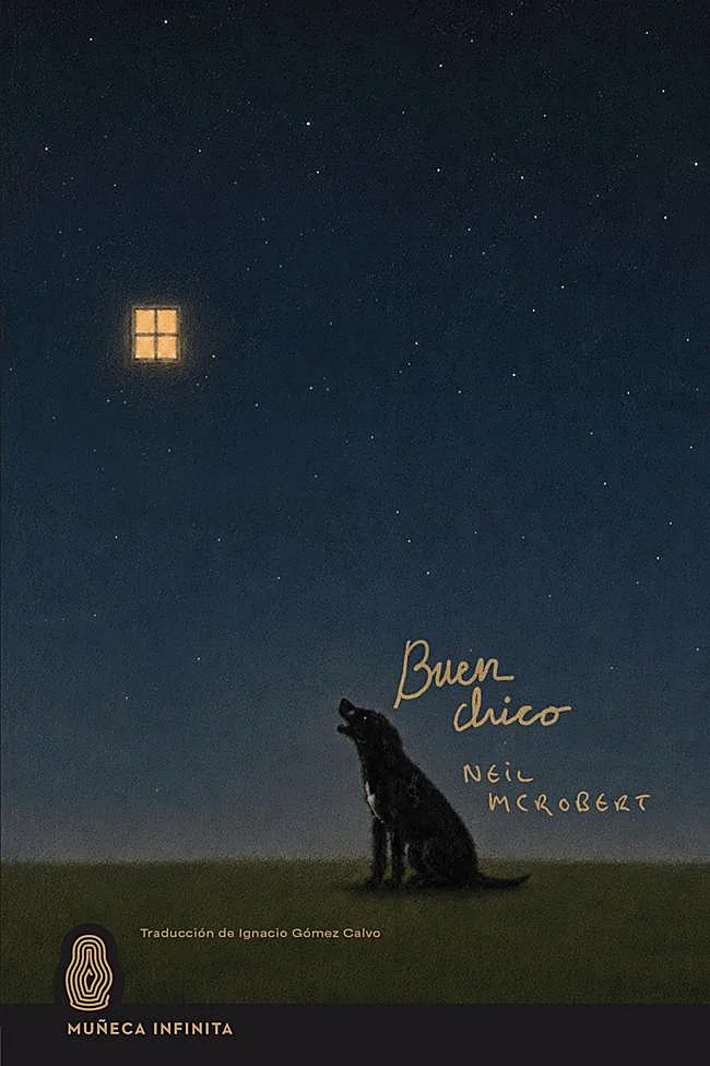 Portada de la novela de Neil McRobert, Buen chico.