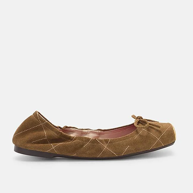 Bailarinas flexibles de Carolina Herrera, 375 euros.
