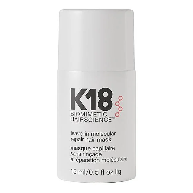 Leave-In Molecular Repair Hair Mask by K18.