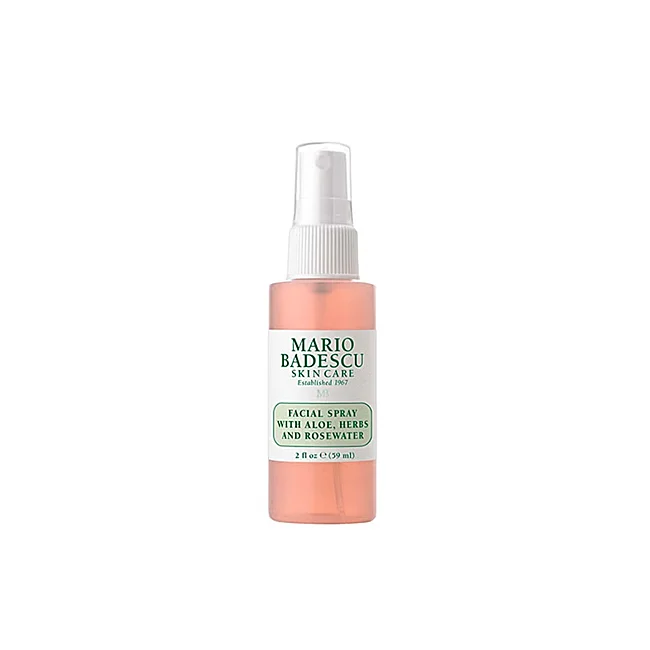 Facial Spray with Aloe, Herbs & Rosewater de Mario Badescu.