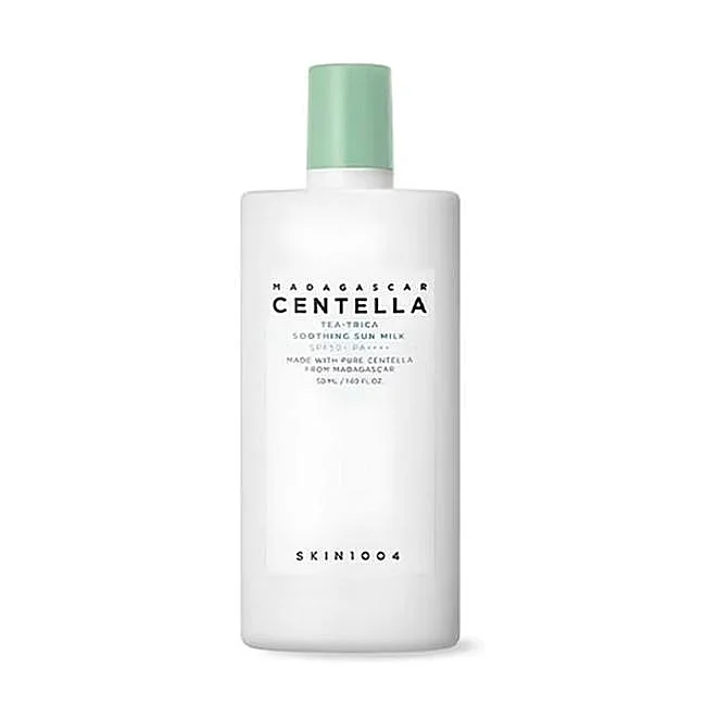 Centella Tea-Trica Soothing Sun Milk de SKIN1004.