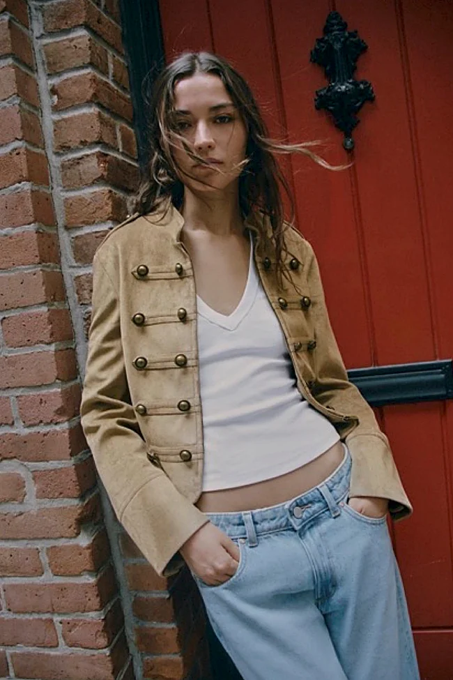 Zara suede jacket (39.99 euros)