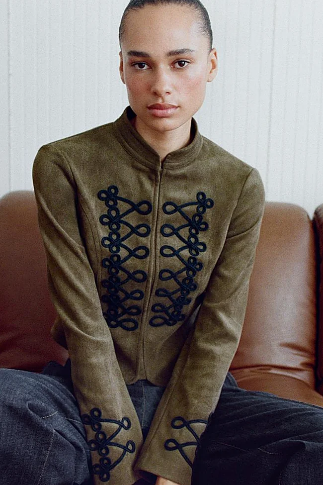 Zara suede jacket (39.99 euros)