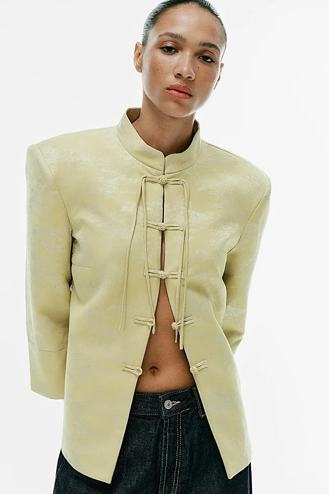  jacquard Zara jacket (59.99 euros)