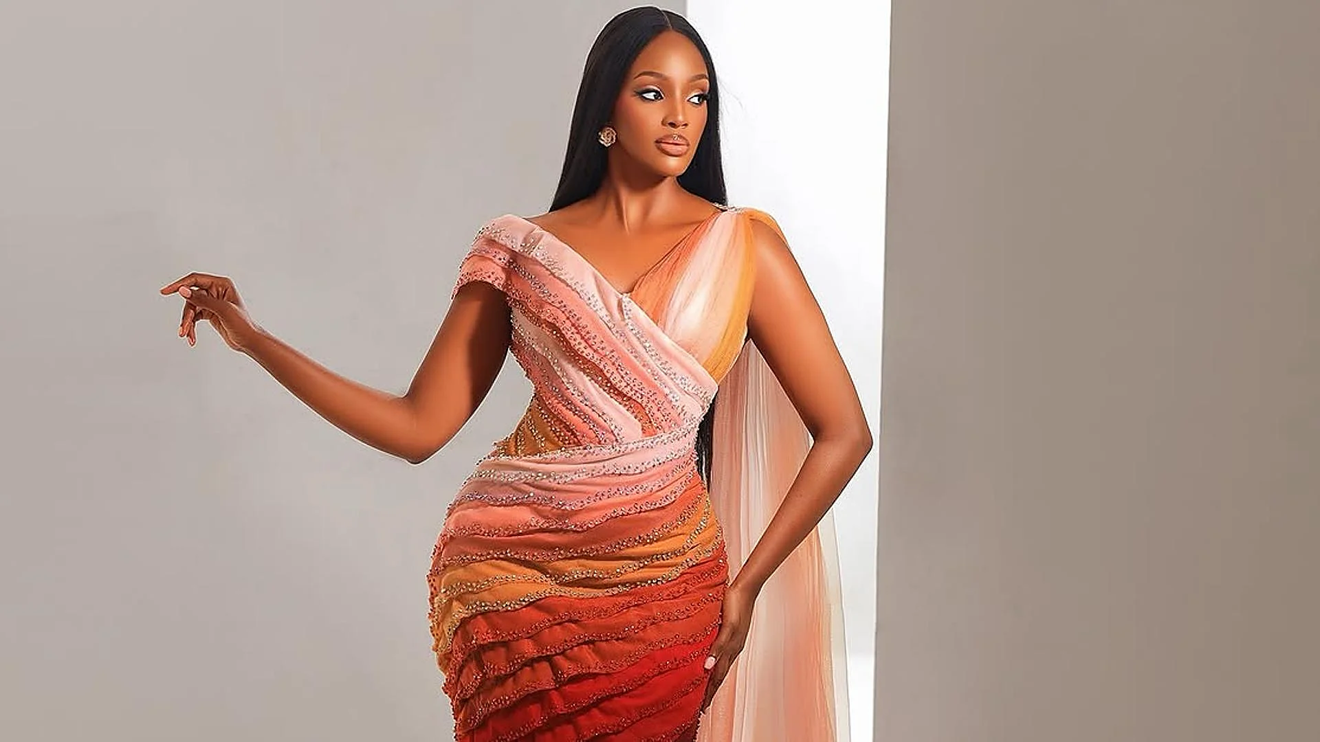Miss Uganda Goes Viral With Cesarean-Inspired Dress