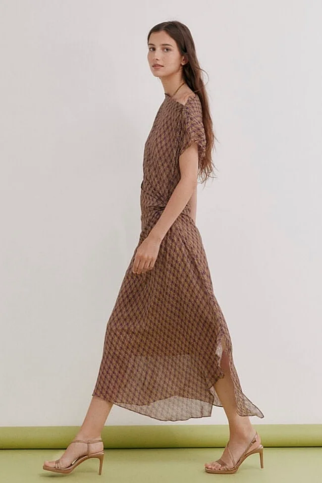 Vestido estampado de Hoss Intropia (199 euros)