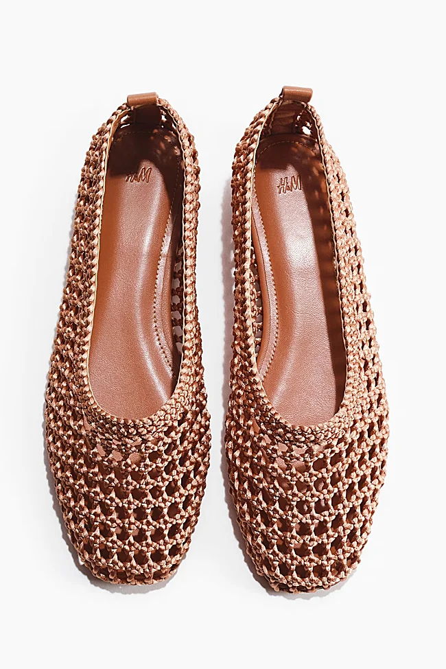 Bailarinas caladas de H&M (29,99 euros)