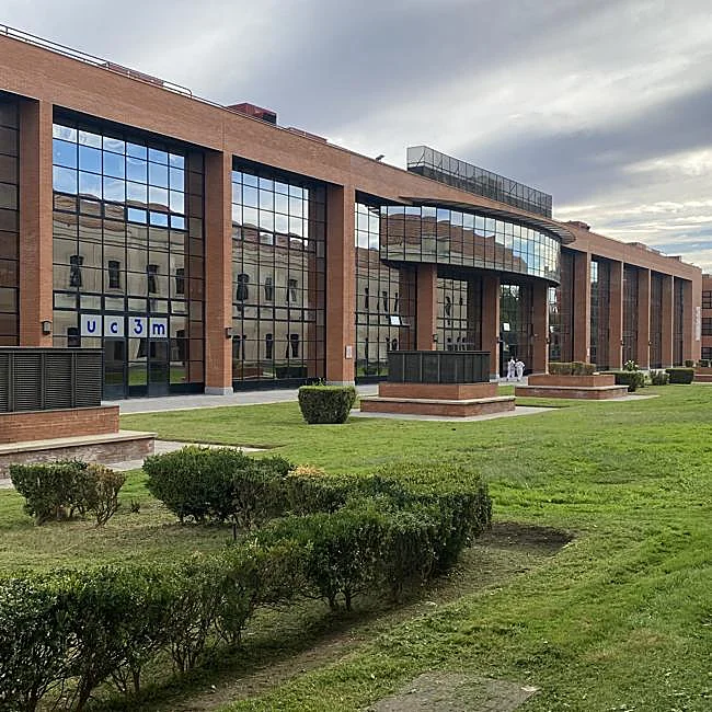 El edificio 9 de la Facultad de Ciencias Sociales y Juríídicas, en la Universidad Carlos III de Madrid, donde recibirá sus clases la princesa Leonor