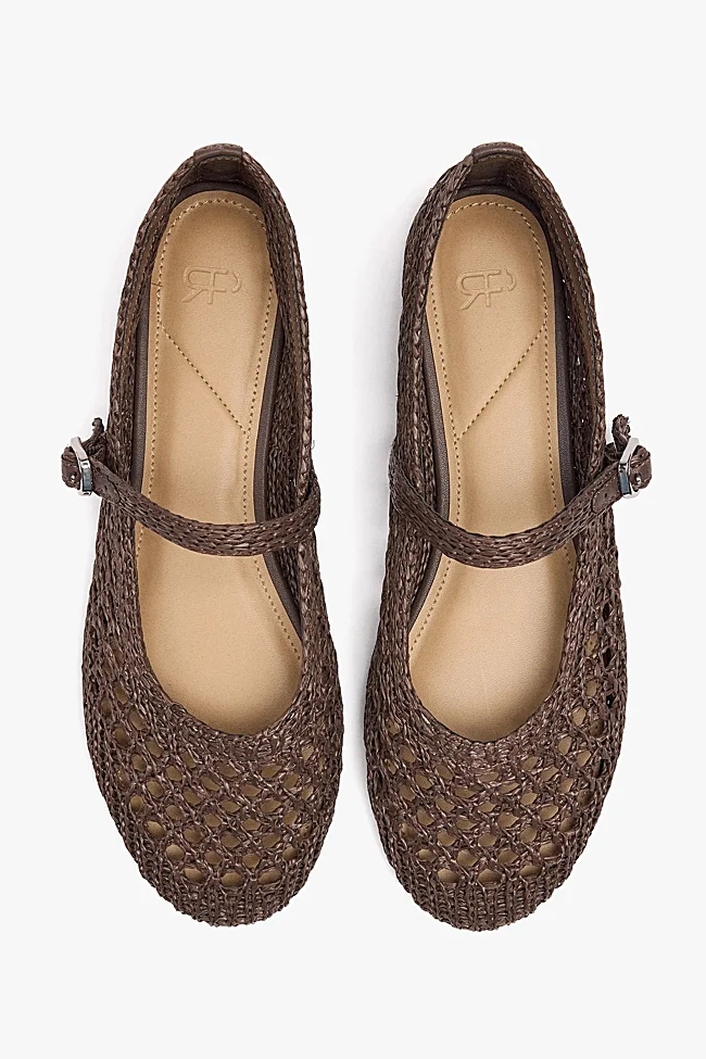 Bailarinas trenzadas de Parfois (29,99 euros)