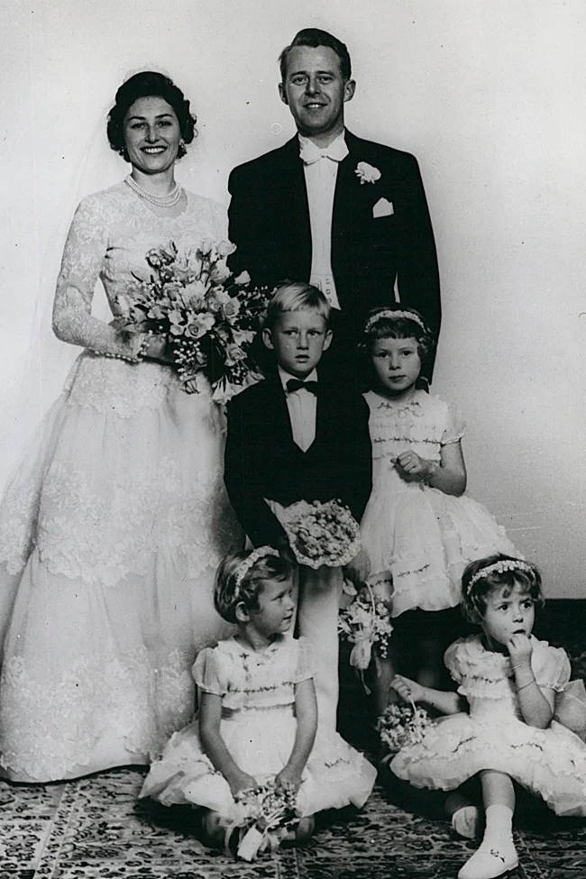 La boda de la princesa Astrid y Johan Ferner.