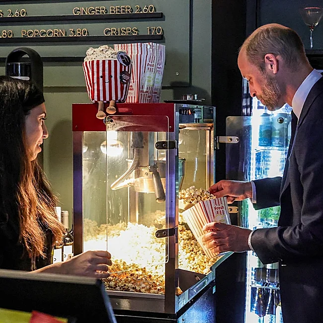 Prince William did not want to answer questions about his uncle's book.