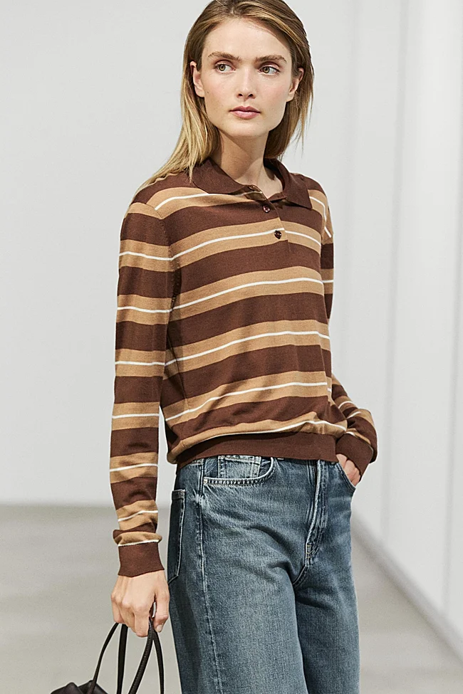 Striped Massimo Dutti sweater (59.99 euros)