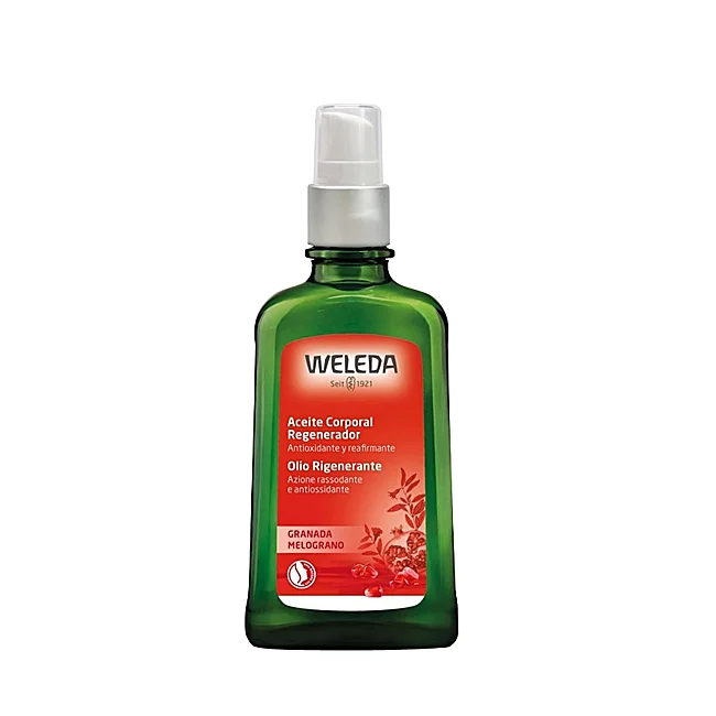 Aceite Corporal Regenerador de Granada de Weleda.