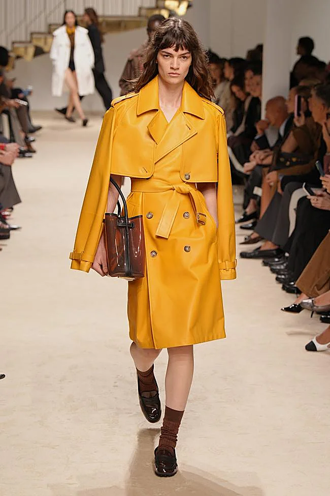 Tod's look during Milan Fashion Week.