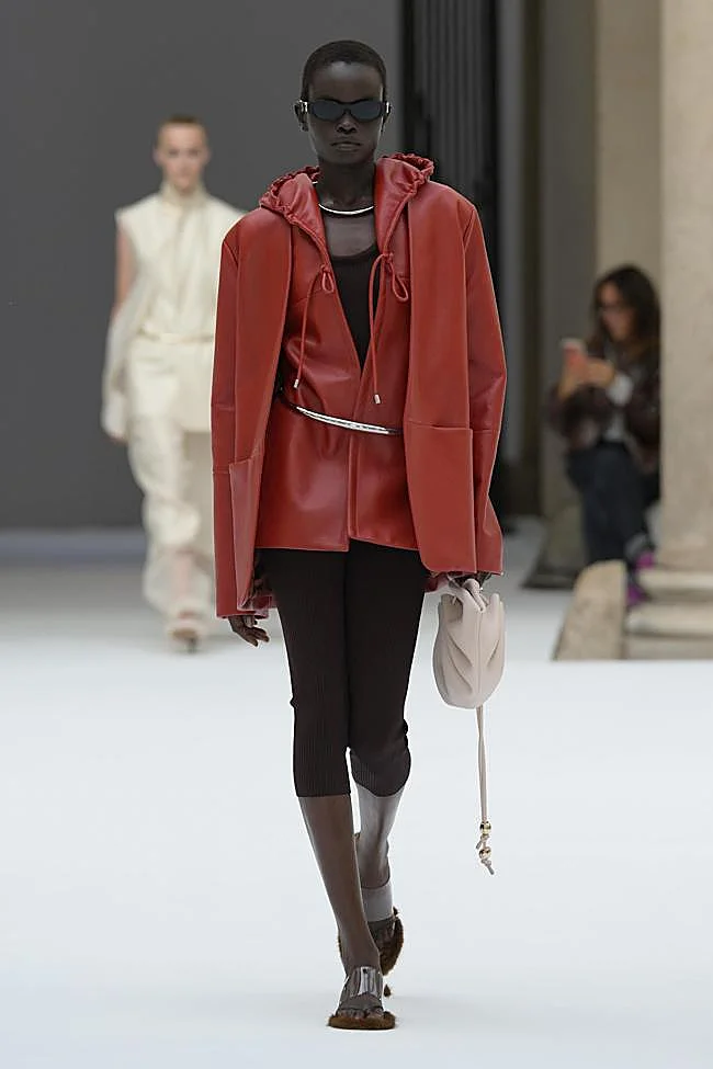 Look de Sportmax durante la Semana de la Moda de Milán.