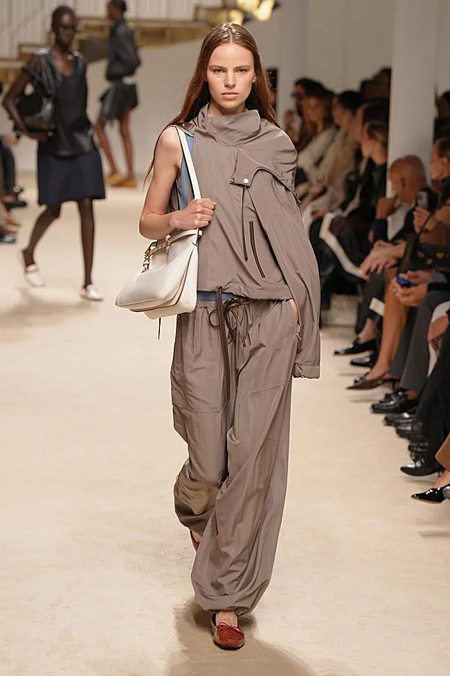 Tod's look during Milan Fashion Week.