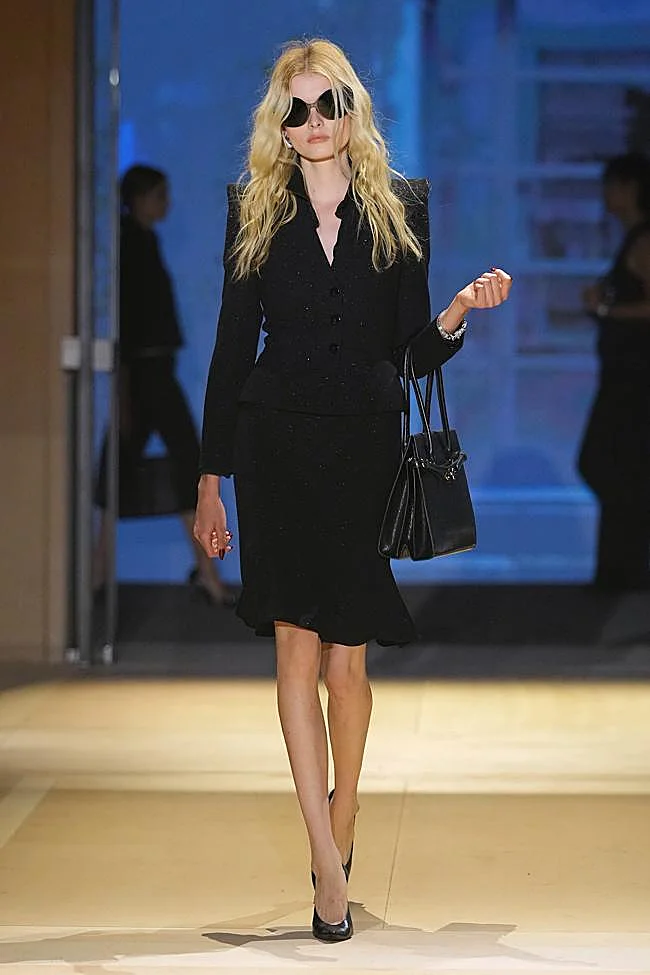 Look de Gucci durante la Semana de la Moda de Milán.