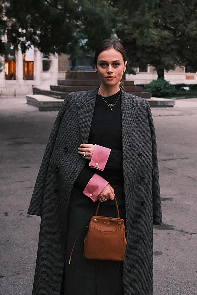Eugenia de Hannover con un look de otoño.