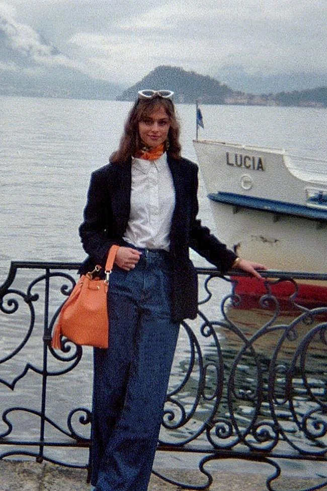 Eugenia de Hannover con vaqueros.